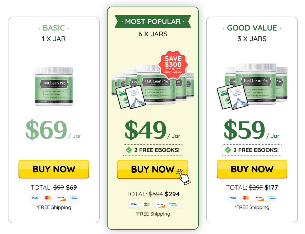 Fast Lean Pro - best price